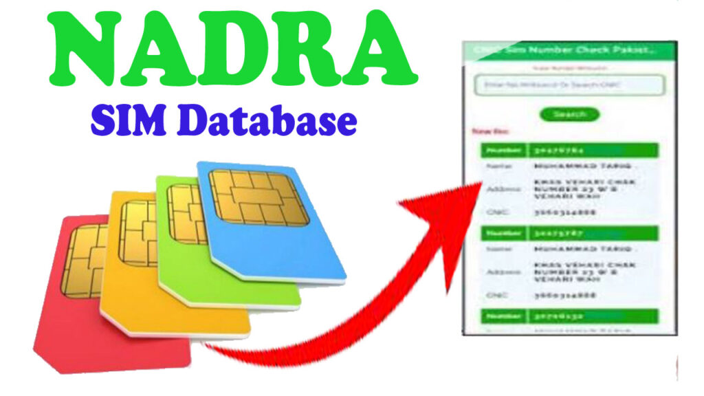 Check Sim Owner Details By NADRA Online