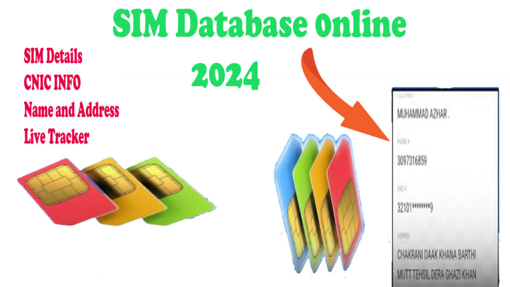 SIM database online 2024