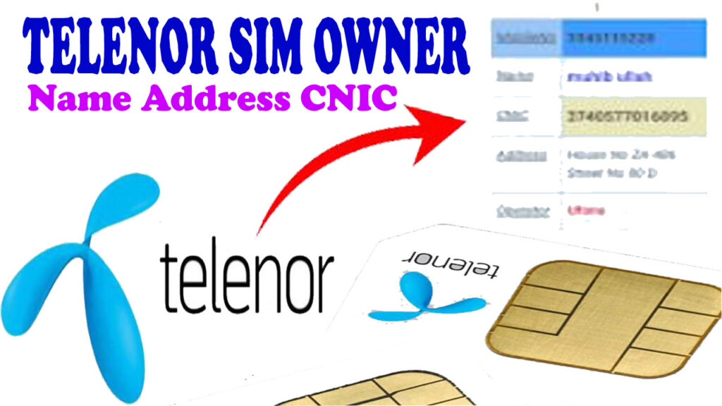 Telenor SIM Owner Details Through PTA Website