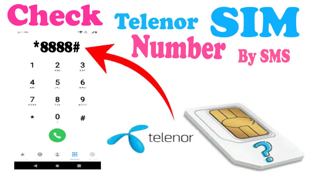 Get Telenor SIM Number Via SMS