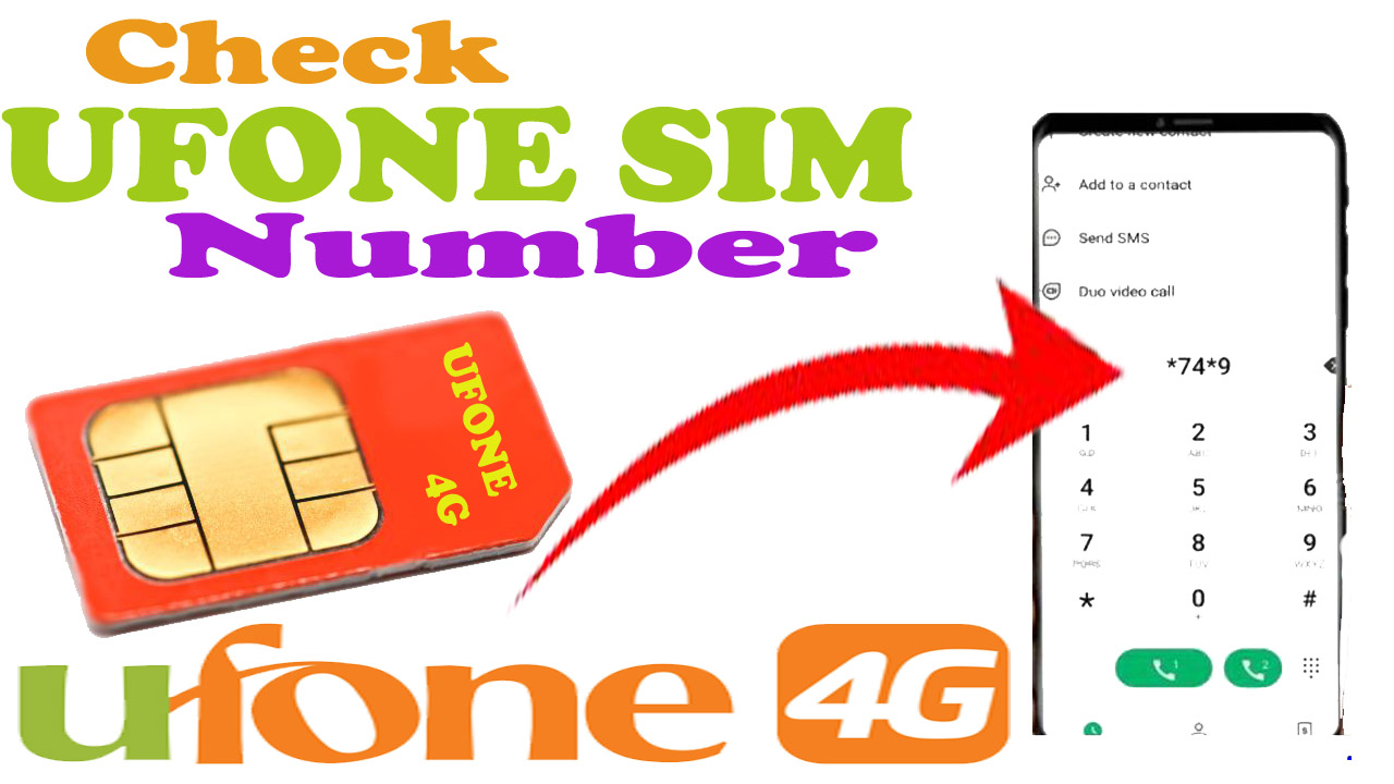 How to Check Ufone SIM Number With Codes 2024? Ufone SIM Information