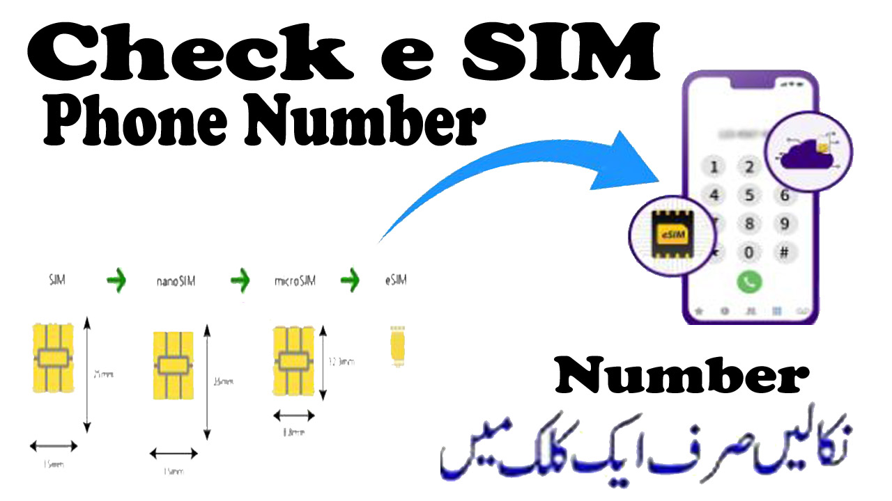 How to Check e SIM Phone Number? e SIM Number Online Check 2024